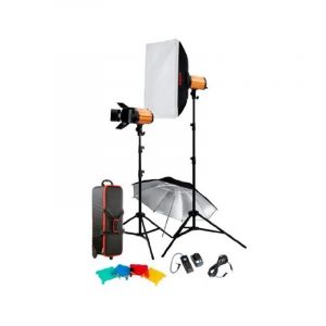Kit Luces Godox 300 Sdi Para Studio De Fotografía X2